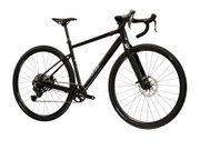 Bicicleta Gravel Kross Esker G100 28 inch neagra / argintie Shimano Cues