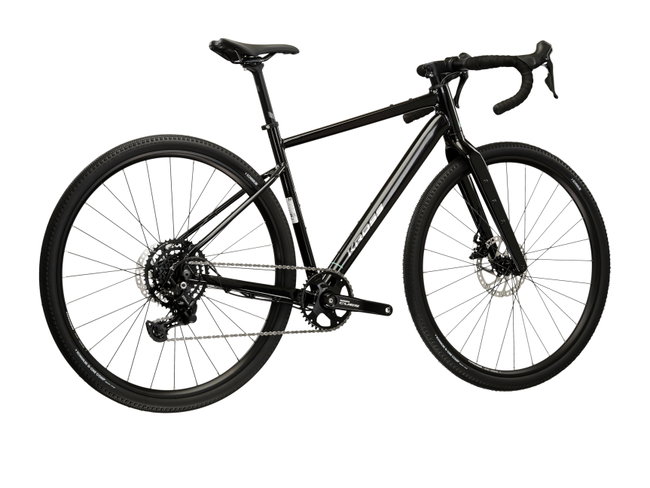 Bicicleta Gravel Kross Esker G100 28 inch neagra / argintie Shimano Cues