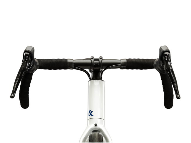Bicicleta Gravel Kross Esker G100 28 inch alba / grafit Shimano Cues