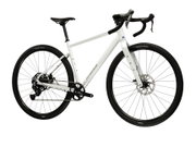 Bicicleta Gravel Kross Esker G100 28 inch alba / grafit Shimano Cues