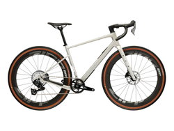 Bicicleta Gravel Kross Esker ADV G300 28 inch platinie / argintie SRAM Rival
