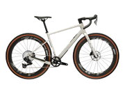 Bicicleta Gravel Kross Esker ADV G300 28 inch platinie / argintie SRAM Rival
