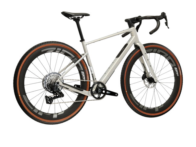 Bicicleta Gravel Kross Esker ADV G300 28 inch platinie / argintie SRAM Rival