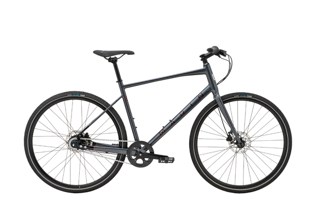 Marin Presidio 2 (2025) - bicicletă urbană - Charcoal