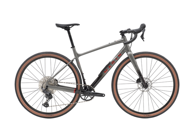 Marin Headlands 1 (2026) - bicicletă gravel carbon - Grey Black