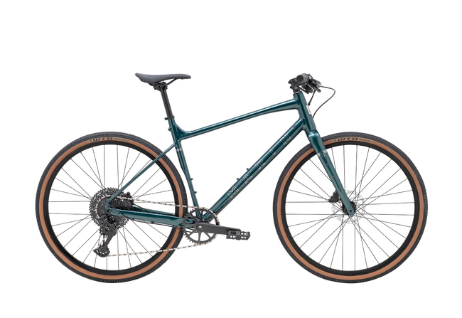Marin DSX 1 (2026) - bicicletă gravel cu ghidon drept - Green Silver