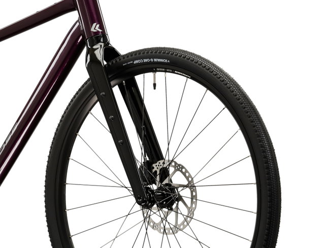 Bicicleta Gravel Kross Esker G100 FL 28 inch mov / neagra Shimano Cues