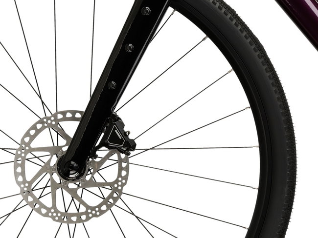 Bicicleta Gravel Kross Esker G100 FL 28 inch mov / neagra Shimano Cues