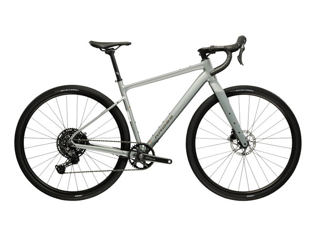 Bicicleta Gravel Kross Esker G200 28 inch gri / neagra Shimano Cues