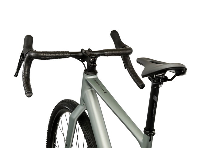 Bicicleta Gravel Kross Esker G200 28 inch gri / neagra Shimano Cues