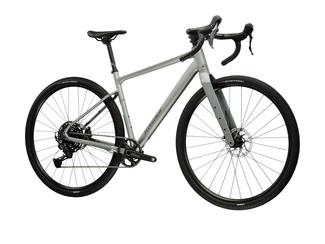 Bicicleta Gravel Kross Esker G200 28 inch gri / neagra Shimano Cues