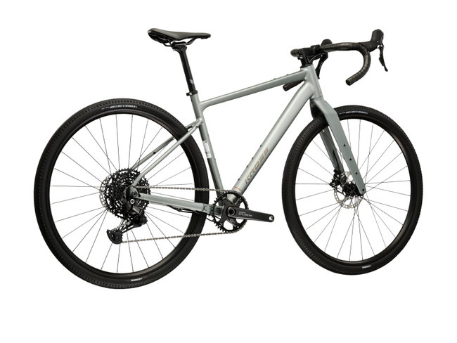 Bicicleta Gravel Kross Esker G200 28 inch gri / neagra Shimano Cues