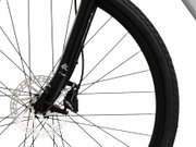 Bicicleta Trekking Kross Evado C100 28 inch argintie / grafit Shimano Altus