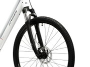 Bicicleta Trekking Kross Evado C100 28 inch alba / grafit Shimano Altus