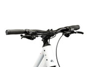 Bicicleta Trekking Kross Evado C100 28 inch alba / grafit Shimano Altus