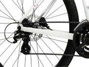 Bicicleta Trekking Kross Evado C100 28 inch alba / grafit Shimano Altus