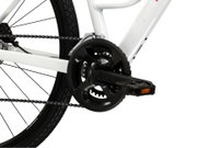 Bicicleta Trekking Kross Evado C100 28 inch alba / grafit Shimano Altus