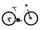 Bicicleta Trekking Kross Evado C100 28 inch alba / grafit Shimano Altus