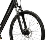 Bicicleta Trekking Kross Evado C200 28 inch neagra / argintie Shimano