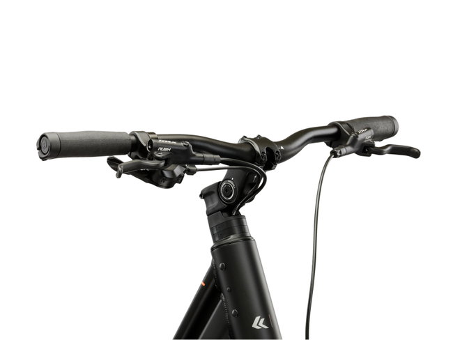Bicicleta Trekking Kross Evado C200 28 inch neagra / argintie Shimano