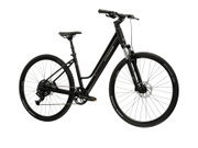 Bicicleta Trekking Kross Evado C200 28 inch neagra / argintie Shimano