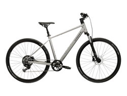 Bicicleta Trekking Kross Evado C200 28 inch gri / neagra Shimano