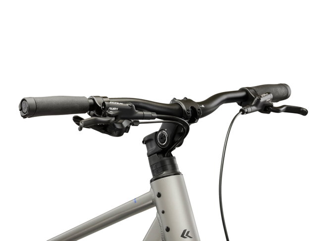 Bicicleta Trekking Kross Evado C200 28 inch gri / neagra Shimano