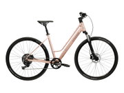 Bicicleta Trekking Kross Evado C200 28 inch roz / mov Shimano
