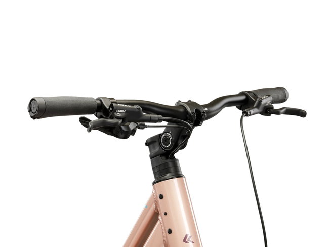 Bicicleta Trekking Kross Evado C200 28 inch roz / mov Shimano