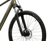 Bicicleta Trekking Kross Evado C300 28 inch verde / argintie Shimano Cues