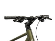 Bicicleta Trekking Kross Evado C300 28 inch verde / argintie Shimano Cues