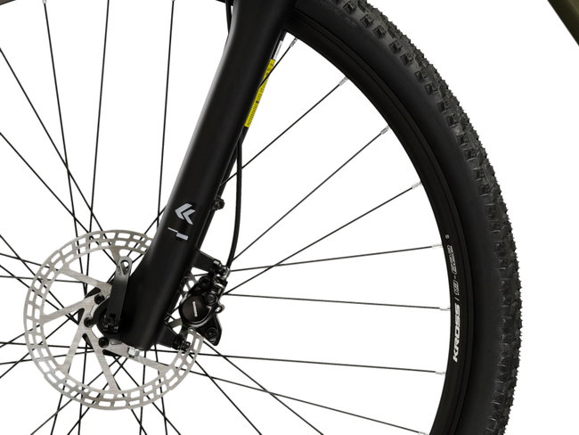 Bicicleta Trekking Kross Evado C300 28 inch verde / argintie Shimano Cues