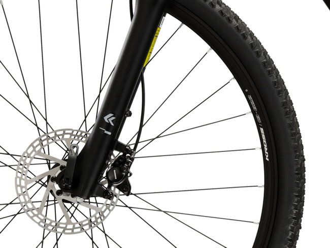 Bicicleta Trekking Kross Evado C300 28 inch neagra / gri Shimano Cues
