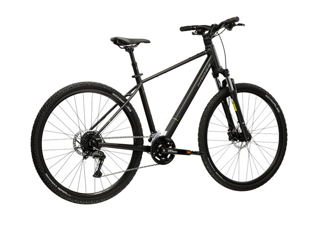 Bicicleta Trekking Kross Evado C300 28 inch neagra / gri Shimano Cues