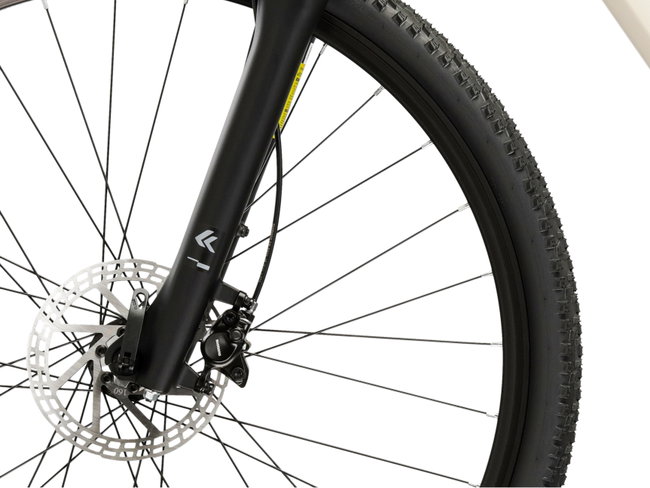 Bicicleta Trekking Kross Evado C300 28 inch argintie / maro Shimano Cues