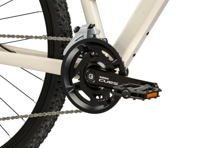 Bicicleta Trekking Kross Evado C300 28 inch argintie / maro Shimano Cues
