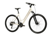 Bicicleta Trekking Kross Evado C300 28 inch argintie / maro Shimano Cues