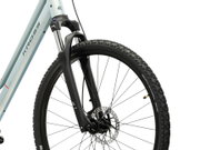 Bicicleta Trekking Kross Evado C300 28 inch albastra / verde Shimano Cues