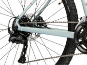Bicicleta Trekking Kross Evado C300 28 inch albastra / verde Shimano Cues