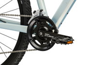 Bicicleta Trekking Kross Evado C300 28 inch albastra / verde Shimano Cues
