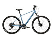 Bicicleta Trekking Kross Evado C400 28 inch albastra / neagra Shimano Cues