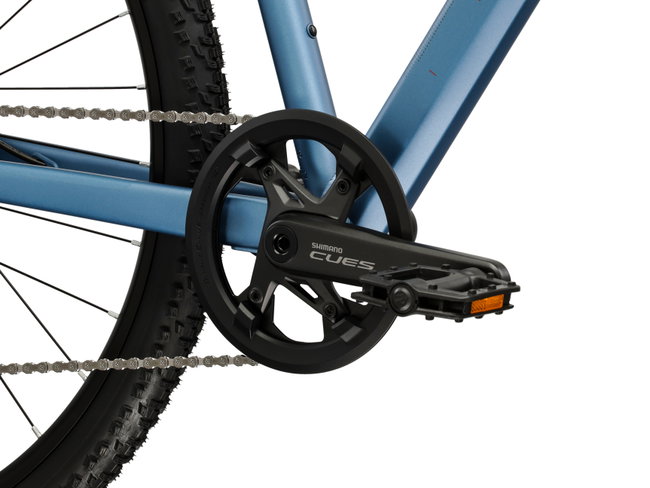 Bicicleta Trekking Kross Evado C400 28 inch albastra / neagra Shimano Cues