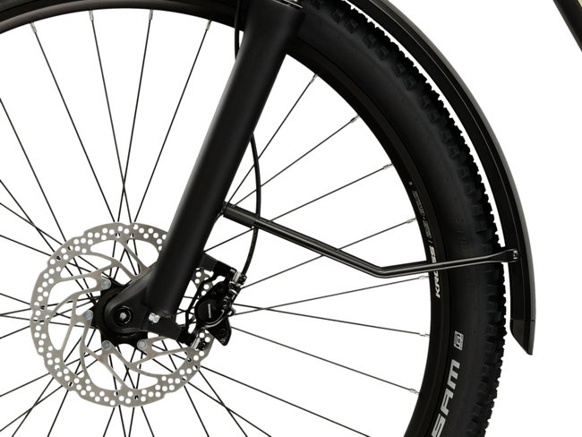 Bicicleta Electrica MTB Kross Influx SUV HYB 3.0 800 29 inch bej / grafit Shimano Cues