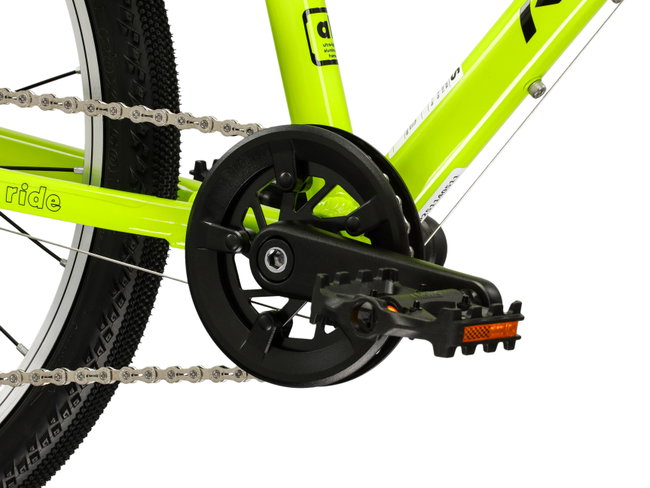 Bicicleta Copii Kross Liftie 20 20 inch verde lime / neagra Shimano Tourney