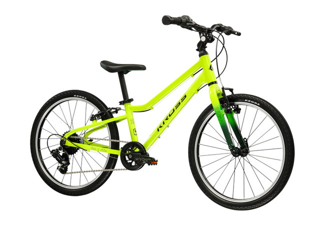 Bicicleta Copii Kross Liftie 20 20 inch verde lime / neagra Shimano Tourney