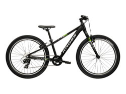 Bicicleta Copii Kross Level JR 24 24 inch neagra / argintie Shimano Tourney