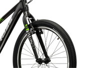 Bicicleta Copii Kross Level JR 24 24 inch neagra / argintie Shimano Tourney