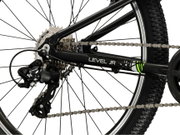 Bicicleta Copii Kross Level JR 24 24 inch neagra / argintie Shimano Tourney