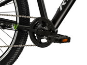 Bicicleta Copii Kross Level JR 24 24 inch neagra / argintie Shimano Tourney