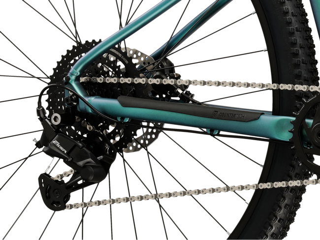 Bicicleta MTB Hardtail Kross Level X100 29 inch verde / neagra Shimano